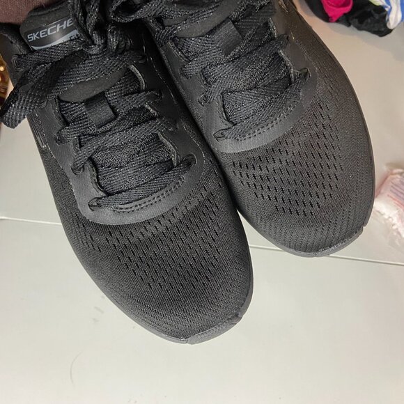 Skechers Women's Size 6.5 Arch Fit 2.0 Big League Sneaker Black Athletic Shoes - Picture 8 of 8